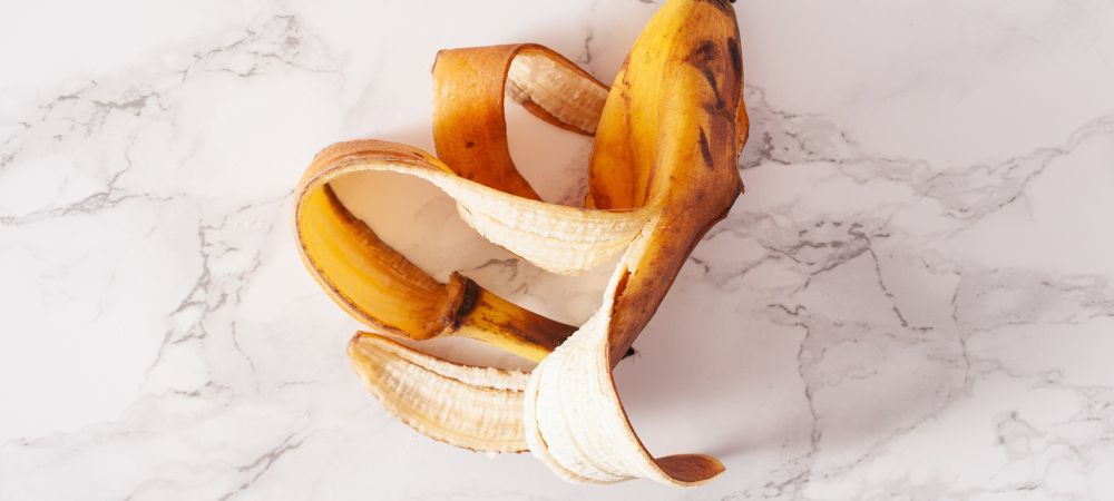 Scarti di banana come concime casalingo per piante