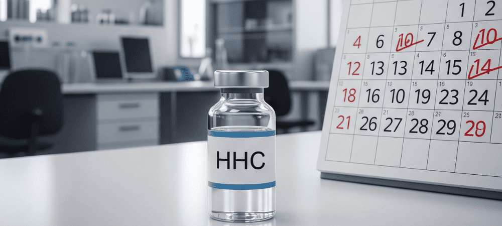 quanto dura l'hhc nel sistema