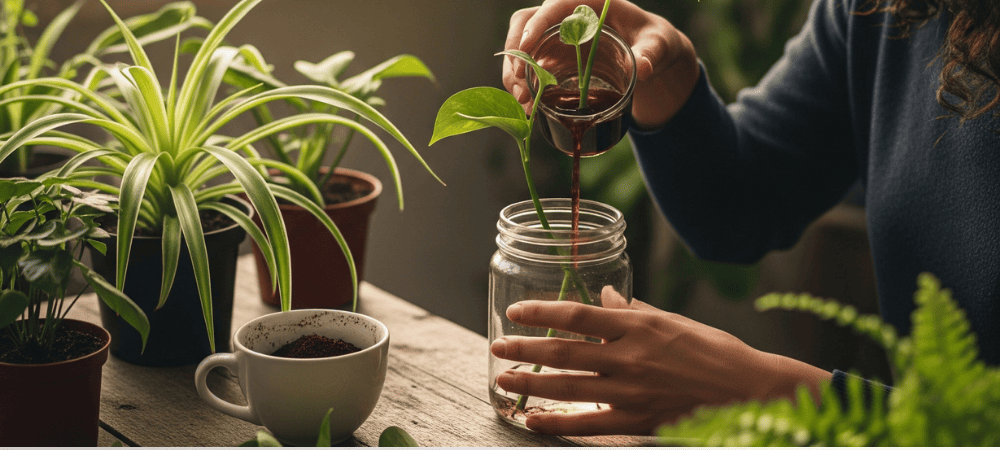 enraizante con café